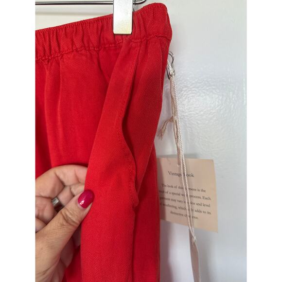 NWT Calypso St. Barth Vintagelook Linen Blend Ruffle Maxi, L - Picture 3 of 6